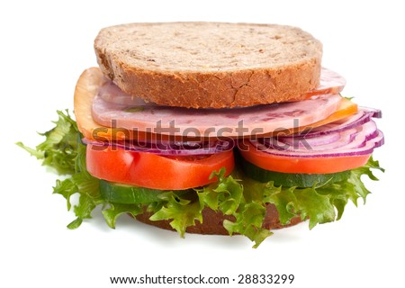 whole wheat sandwich