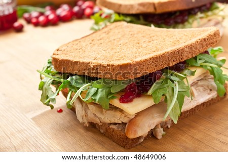 healthy turkey sandwich