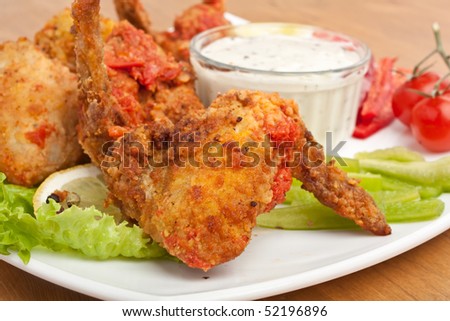 Spicy Buffalo Chicken Wings