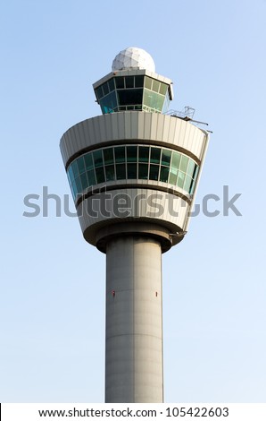 Flight control tower top