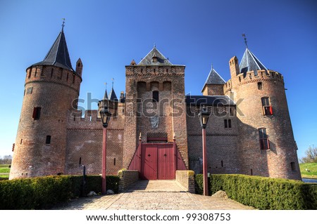 Castle front gate