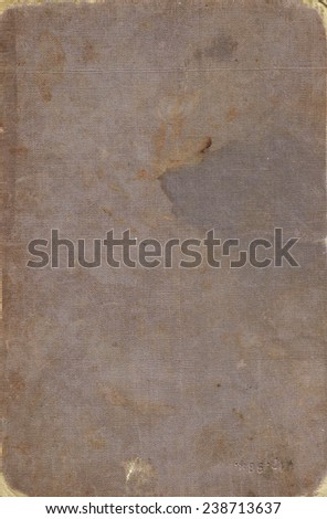 Old book cover, vintage texture
