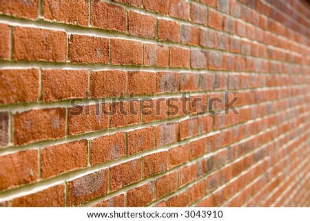selective focus texture backgrond brick wall
