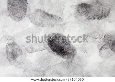 finger painting image of lots of fingerprints