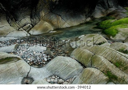 A rock pool