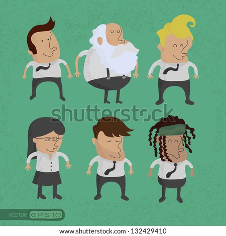 1 group of business men charactor women eps10 vector format 1 group of business men charactor women eps10 vector format