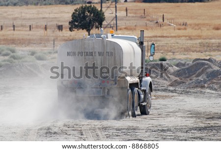 potable. road. truck. water