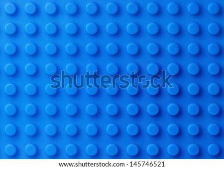 Blue plastic construction background