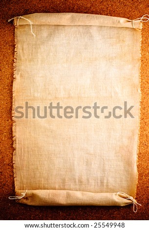 vintage grunge rolled parchment