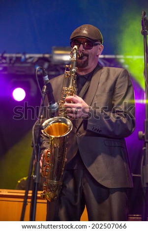 Westport,Ireland-June 29th -The Selecter perform live at the Westport Festival,Westport House,County Mayo on June 29th 2014 in Westport,Ireland.The Selecter are a two tone band from Coventry,England.