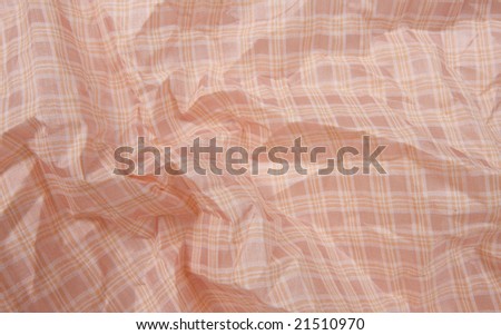 A red checks background cloth