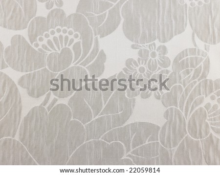 Black and white designed background cloth