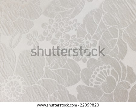 Black and white designed background cloth