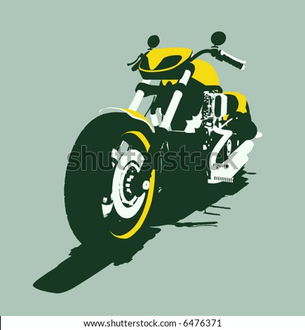 Isolated Vector Bike - 6476371 : Shutterstock