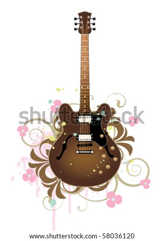 beautiful guitar
