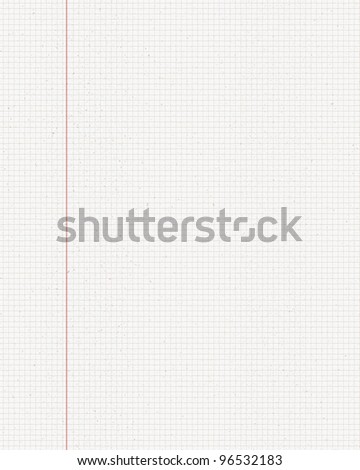 White Grid Paper Note Book
