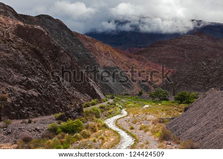 Mountain landscape, Northern Argentina