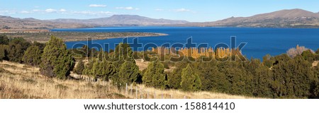 National park Lanin, lake Huechulafquen, San Martin de los Andes