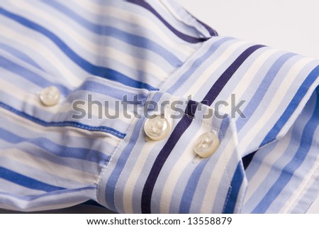 clothes business man shirt blue and white stripes