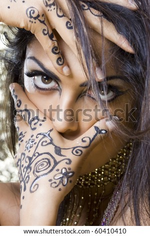 pictures of egyptian makeup. a tipical egyptian make up