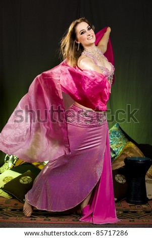 oriental woman dancer