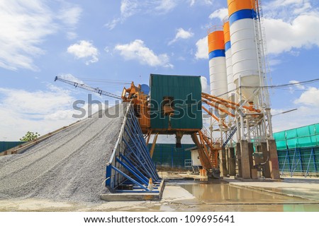 mobile concrete plant