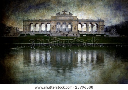 Gloriette, Schoenbrunn Palace, Vienna - Built in 1775, was used as a dining hall and a festival hall