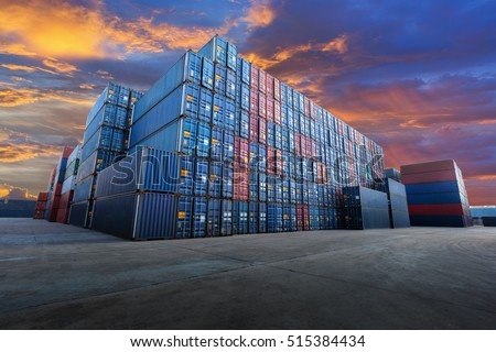 Industrial Container yard  for Logistic Import Export business