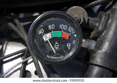 Bike indicator, closer view