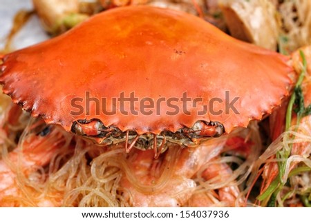 Shrimp and crab with vermicelli - chinese food