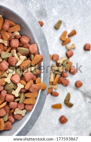 Dry food for dog and cat