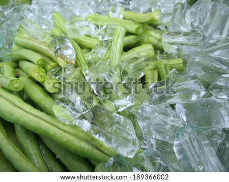 long bean and ice