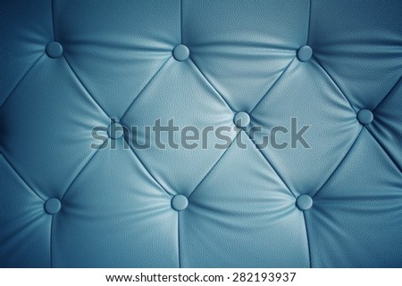 Vintage gray leather sofa