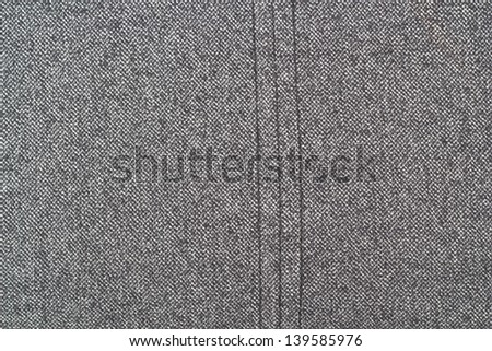 textured fabric - jacket material with seam