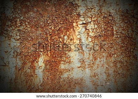 texture of rust on metal, interesting weathered pattern