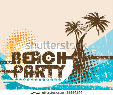 Beach Party Vector