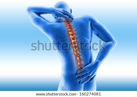 Spine pain - vertebrae trauma