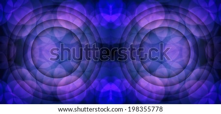 Bokeh  abstract blue circle background twin for simply text for art work round,circular,flexible,slick,circle in quadrate four-square