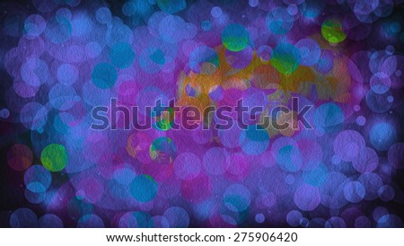 Blue purple bokeh background circle graphic design Galaxy abstract violet bokeh bright blurry make feel mysterious spirit and joyful at night