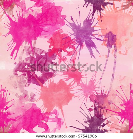 Seamless Pink Watercolor Background Stock Photo 57541906 : Shutterstock