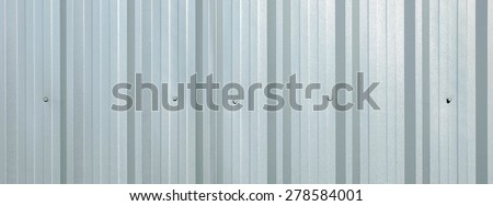 Corrugated sheet as background