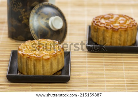 Mooncake ,Chinese mid autumn festival food