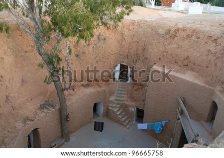 Matmata Cave Hotel, Tunisia