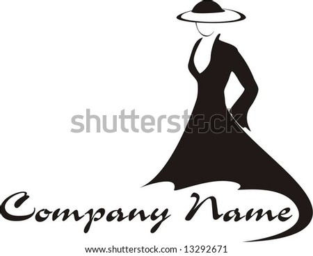 Silhouette Of A Beautiful Woman. Logo. Vector - 13292671 : Shutterstock
