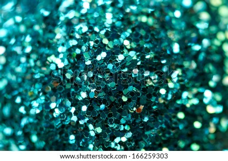 Abstract turquoise background. Macro