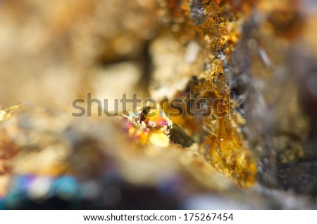 Fantastic background, magic of a stone, gold metal (big collection)