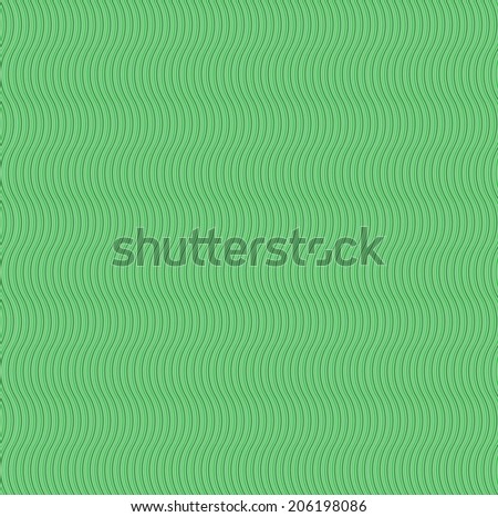 Seamless pattern, Wavy lines, green  texture for background, wallpaper for your original design