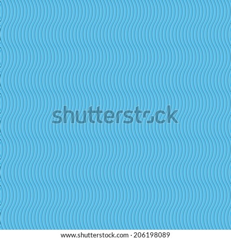Seamless pattern, Wavy lines, blue  texture for background, wallpaper for your original design