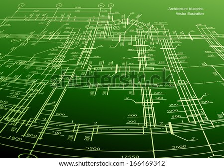 Architecture house plan background