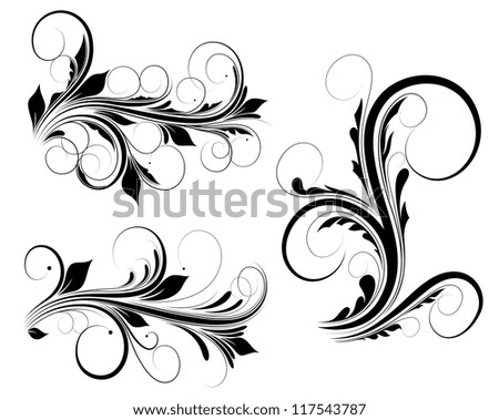 Swirls Vectors - 117543787 : Shutterstock